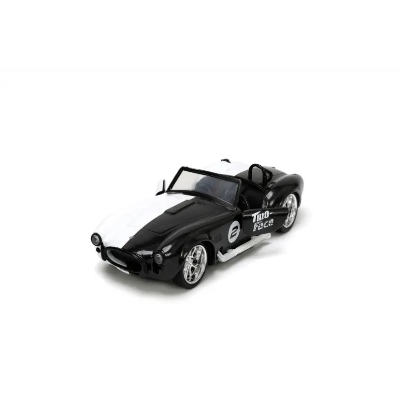Set figurină + machetă auto Jada - DC Comics Harvey Two Face + SHELBY Cobra 427 [1:32]
