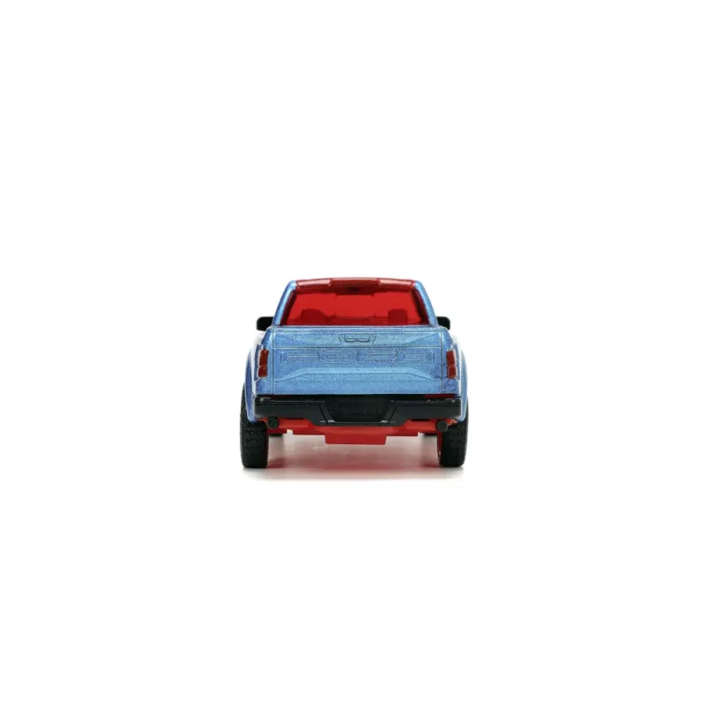 Set figurină + machetă auto Jada - DC Comics SUPERMAN + FORD F 150 Raptor 2017 [1:32]