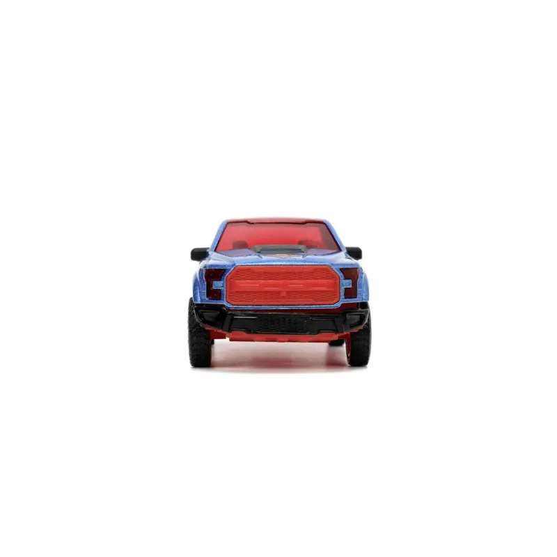 Set figurină + machetă auto Jada - DC Comics SUPERMAN + FORD F 150 Raptor 2017 [1:32]