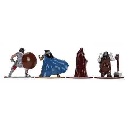 SET 5 NANO FIGURINE DIN METAL DUNGEONS DRAGONS 4 CM