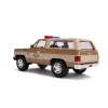 MACHETA METALICĂ 1980 CHEVY POLICE K5 SCARA 1 LA 24