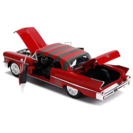 MACHETA METALICĂ FREDDY KRUEGER 1958 CADILLAC MODEL 62 SCARA 1 LA 24
