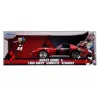MAȘINUȚĂ DIN METAL HARLEY QUINN 1969 CHEVY CORVETTE SCARA 1:24
