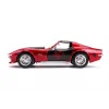 MAȘINUȚĂ DIN METAL HARLEY QUINN 1969 CHEVY CORVETTE SCARA 1:24