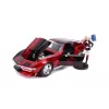 MAȘINUȚĂ DIN METAL HARLEY QUINN 1969 CHEVY CORVETTE SCARA 1:24