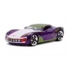 MASINUTE METALICĂ CHEVY CORVETTE STINGRAY 2009 ȘI FIGURINĂ JOKER SCARA 1:24
