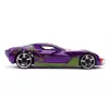 MASINUTE METALICĂ CHEVY CORVETTE STINGRAY 2009 ȘI FIGURINĂ JOKER SCARA 1:24