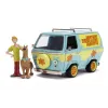 SCOOBY DOO MYSTERY VAN SET FORMAT DIN DUBITA METALICĂ SCARA 1:24 ȘI 2 FIGURINE SCOOBY DOO ȘI SHAGGY