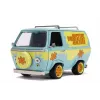 SCOOBY DOO MYSTERY VAN SET FORMAT DIN DUBITA METALICĂ SCARA 1:24 ȘI 2 FIGURINE SCOOBY DOO ȘI SHAGGY