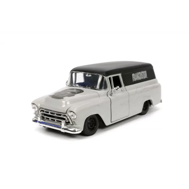 SET MAȘINUȚĂ 1957 CHEVY SUBURBAN ȘI FIGURINĂ FRANKENSTEIN