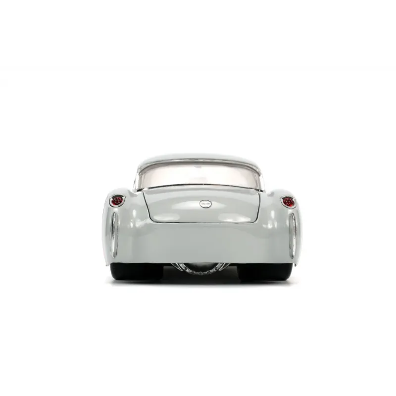 Set figurină + machetă auto Jada - DISNEY Bugs Bunny + 1957 CHEVROLET CORVETTE [1:24]