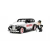 Set figurină + machetă auto Jada - Mister Monopoly + Chevrolet Master Deluxe 1939 [1:24]