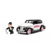 Set figurină + machetă auto Jada - Mister Monopoly + Chevrolet Master Deluxe 1939 [1:24]