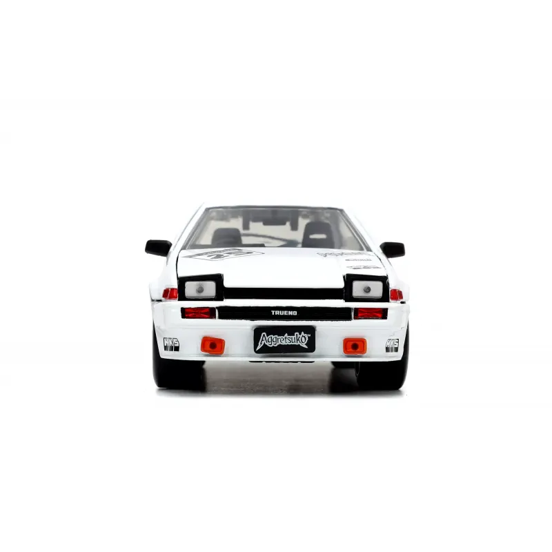 Set figurină + machetă auto Jada - DISNEY Aggretsuko + TOYOTA Trueno [1:24]