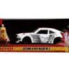 Set figurină + machetă auto Jada - ONE PUNCH MAN Saitama + MAZDA RX3