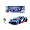 Set figurină + machetă auto Jada - ARICIUL Sonic + LAMBORGHINI Veneno [1:24]