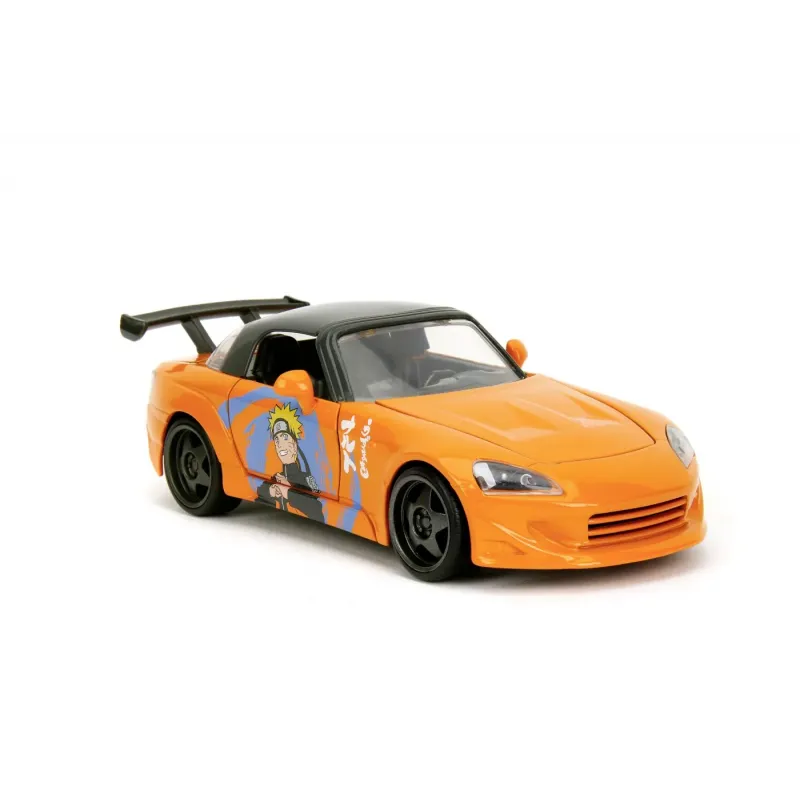 Set figurină + machetă auto Jada - NARUTO + HONDA S2000 2001 [1:24]