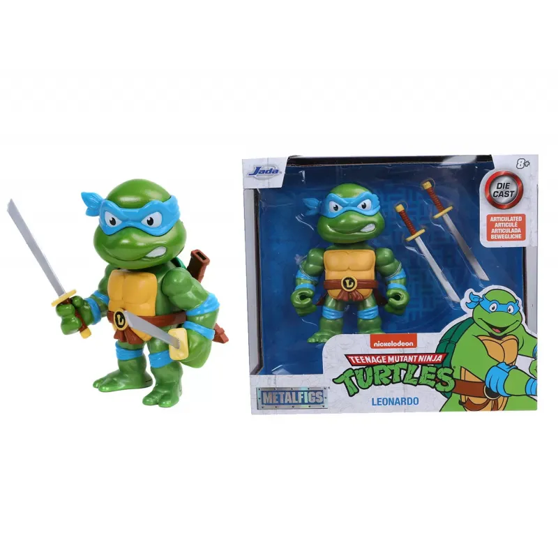 FIGURINĂ METALICĂ TESTOASELE NINJA LEONARDO
