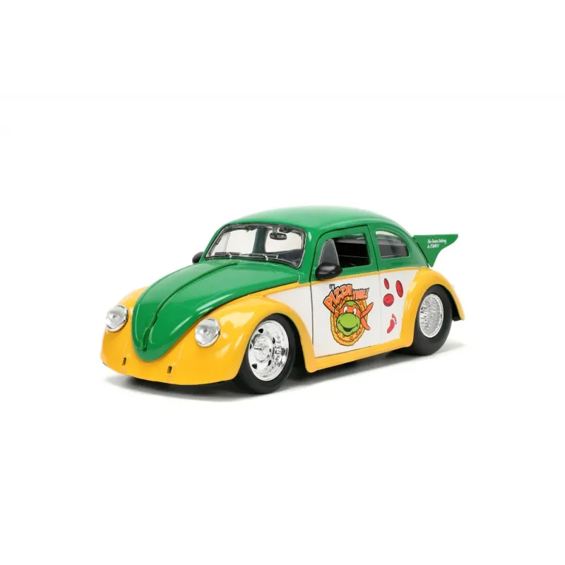 JADA MAȘINUȚĂ METALICĂ TESTOASELE NINJA 1959 VOLKSWAGEN DRAG BEETLE 1:24