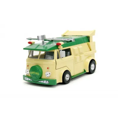 JADA NINJA SET FIGURINĂ DONATELLO ȘI VAGONUL DE PETRECERE 1:24