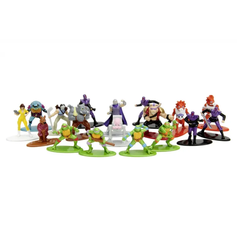 JADA NANOFIGURINE METALICE TESTOASELE NINJA 18 FIGURINE 4CM