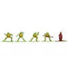 JADA NANOFIGURINE METALICE TESTOASELE NINJA 18 FIGURINE 4CM