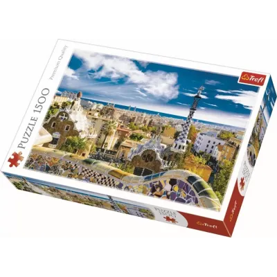 PUZZLE TREFL 1500 PARK BARCELONA