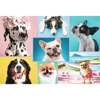 PUZZLE TREFL 1500 CĂȚELUSII AMUZANTI