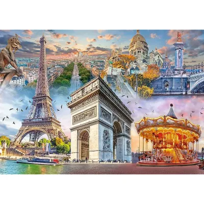 PUZZLE TREFL 2000 WEEKEND IN PARIS
