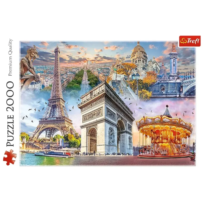 PUZZLE TREFL 2000 WEEKEND IN PARIS