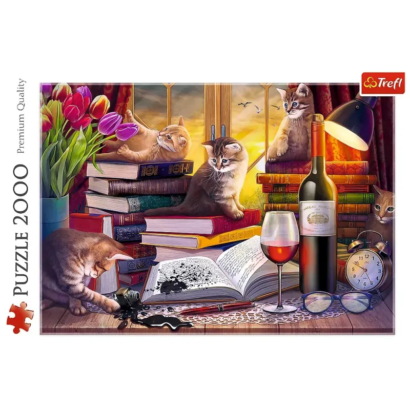 PUZZLE TREFL 2000 NOAPTEA PISICILOR