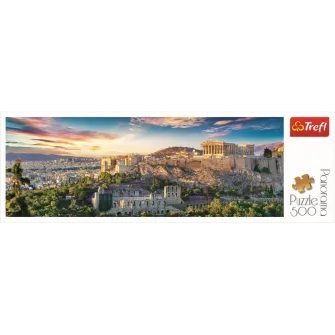 PUZZLE TREFL 500 PANORAMA ACROPOLIS ATENA