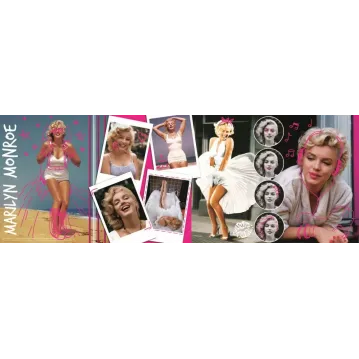 PUZZLE TREFL PANORAMA 500 COLAJ MARILYN MONROE