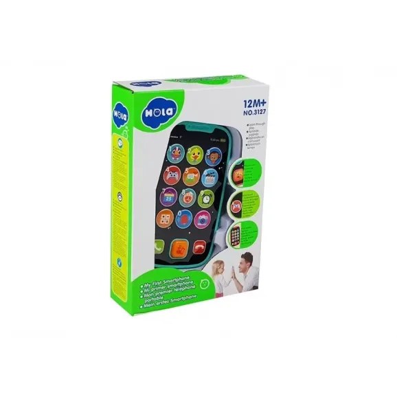 PRIMUL MEU TELEFON SMART VERDE CU MUZICĂ ȘI LUMINI