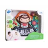 PIANINA BEBE MAIMUTICA DJ CU LUMINI SUNETE ȘI MICROFON