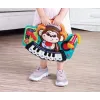 PIANINA BEBE MAIMUTICA DJ CU LUMINI SUNETE ȘI MICROFON