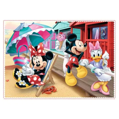 PUZZLE TREFL 4IN1 MINNIE MOUSE ȘI PRIETENII EI