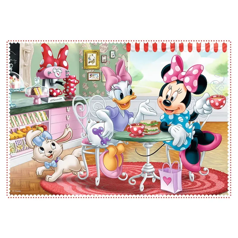 PUZZLE TREFL 4IN1 MINNIE MOUSE ȘI PRIETENII EI