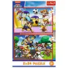 PUZZLE TREFL 2X24 PATRULA CĂȚELUSILOR ZIUA AMUZANTA A CĂȚELUSILOR