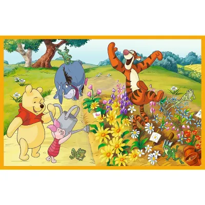 PUZZLE TREFL 2X24 DISNEY WINNIE THE POOH ZI DE JOACĂ CU WINNIE ȘI PRIETENII