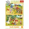 PUZZLE TREFL 2X24 DISNEY WINNIE THE POOH ZI DE JOACĂ CU WINNIE ȘI PRIETENII