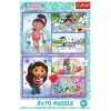 PUZZLE TREFL 2X70 GABBYS DOLLHOUSE AVENTURILE LUI GABBY
