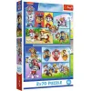 PUZZLE TREFL 2X70 PATRULA CĂȚELUSILOR ECHIPA CĂȚELUSILOR