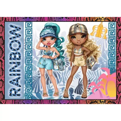 PUZZLE TREFL RAINBOW HIGH 4IN1 PAPUSILE FASHION