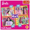 PUZZLE TREFL 4IN1 BARBIE MINUNATA LUME