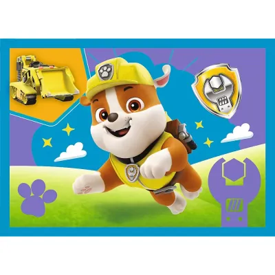 PUZZLE TREFL 4IN1 PATRULA CĂȚELUSILOR ECHIPA