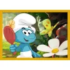 PUZZLE TREFL 4IN1 STRUMFII VIATA IN SATUL STRUMFILOR