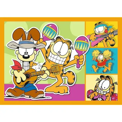 PUZZLE 4IN1 LUI GARFIELD II PLACE LASAGNA