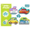 PUZZLE TREFL BABY CLASIC VEHICULE PENTRU TRANSPORT 8 PIESE