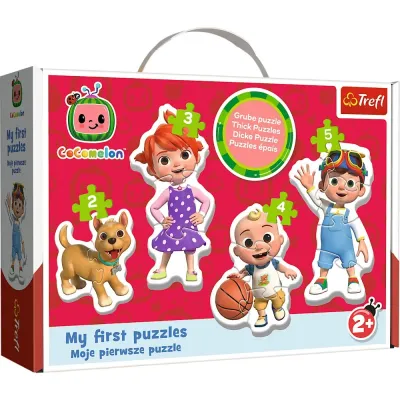 PUZZLE TREFL BABY CLASIC COCOMELON LA JOACĂ 14 PIESE